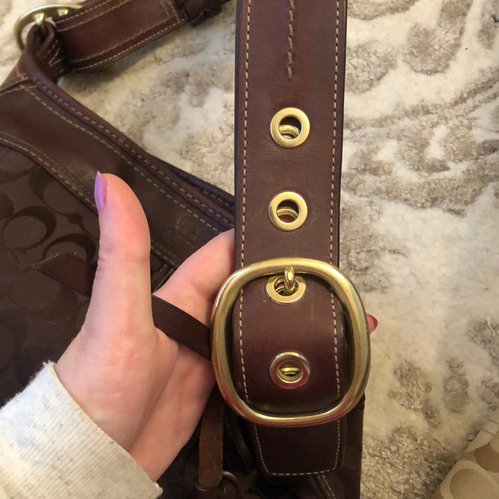 Authentic Coach bucket bag - Picture 4 of 9